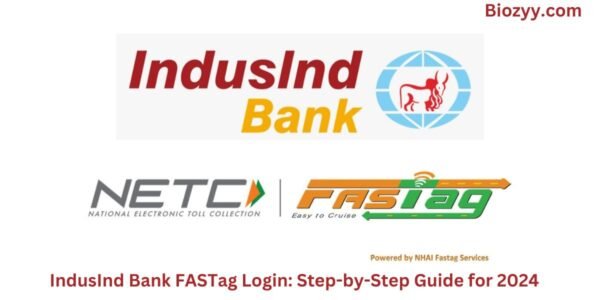 IndusInd Bank FASTag Login